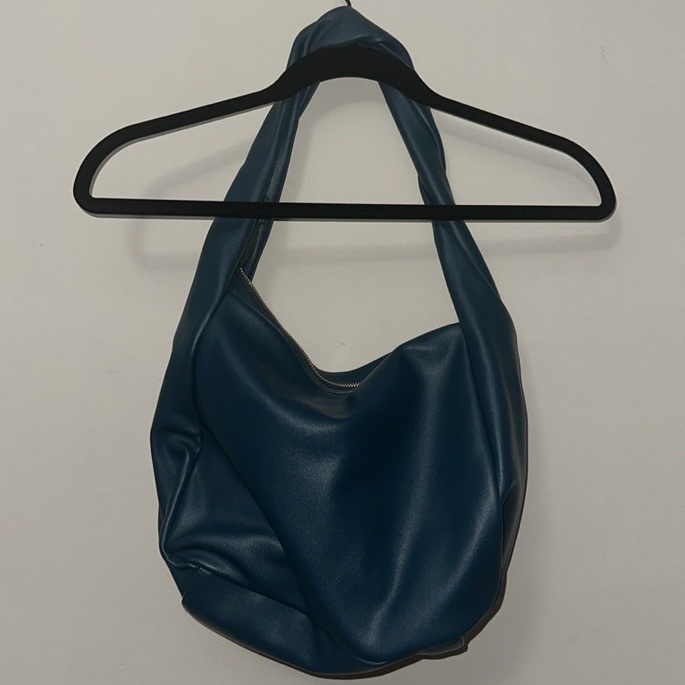 Stylish Blue/Teal Shoulder Bag - Picture 3 of 5